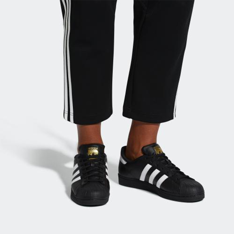 Кеды adidas Originals Superstar Foundation (черно-белые) — фото 7