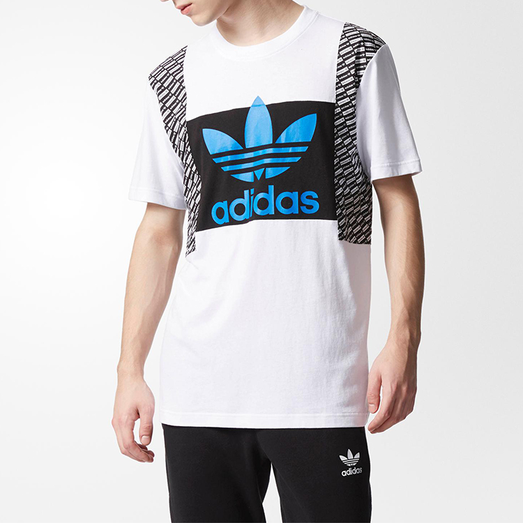 Мужская футболка adidas Originals Lond T-shirt (белая) — фото 3