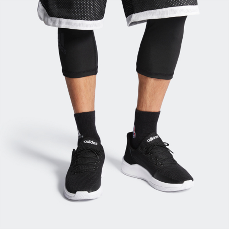 Мужские кроссовки adidas neo Speedbreak (черно-белые) — фото 7