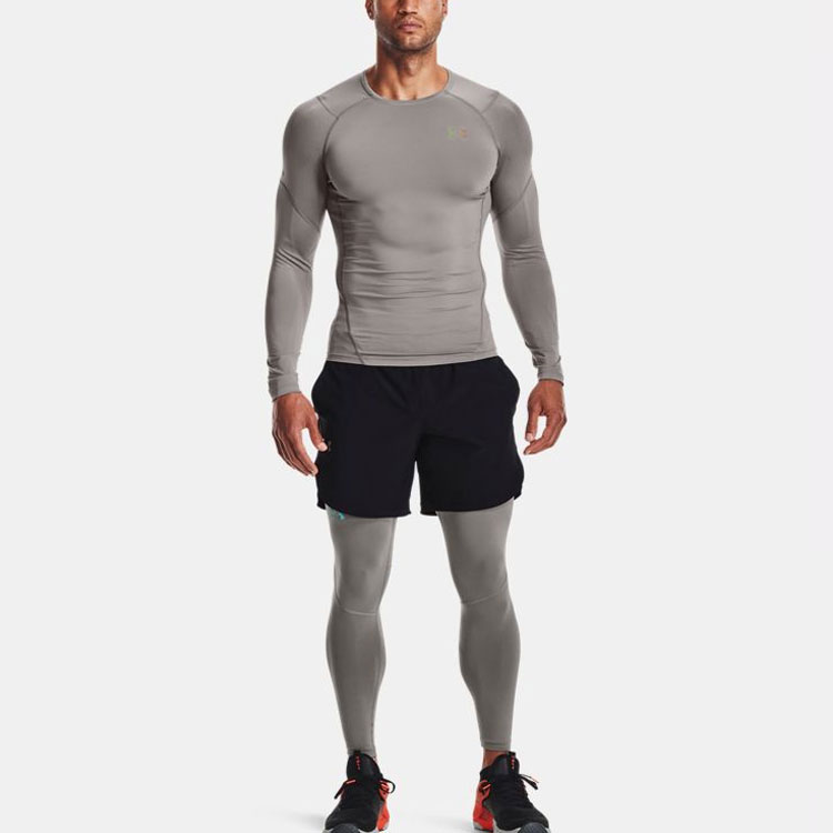 Under Armour Fitness Clothing Men’s Gray Moderate
