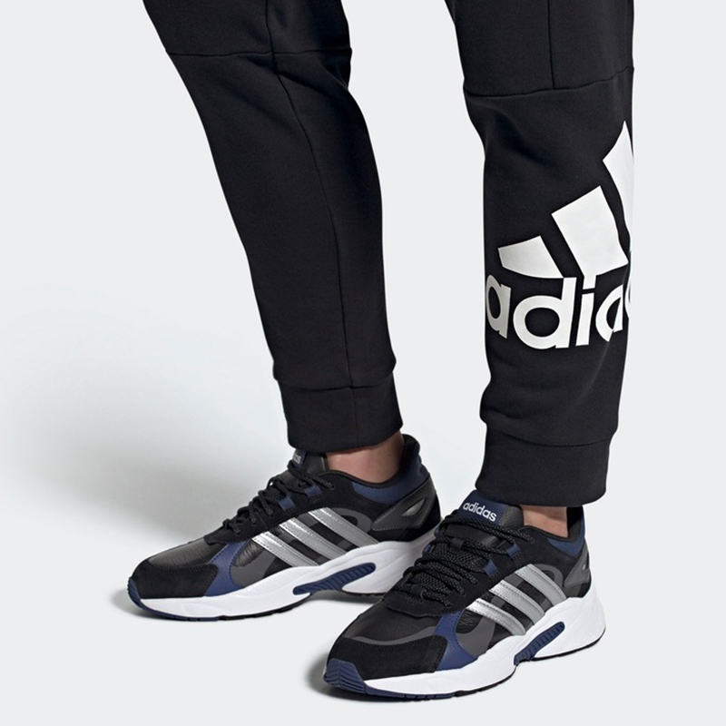 Мужские кроссовки adidas neo Crazychaos Shadow (черно-синие) — фото 7
