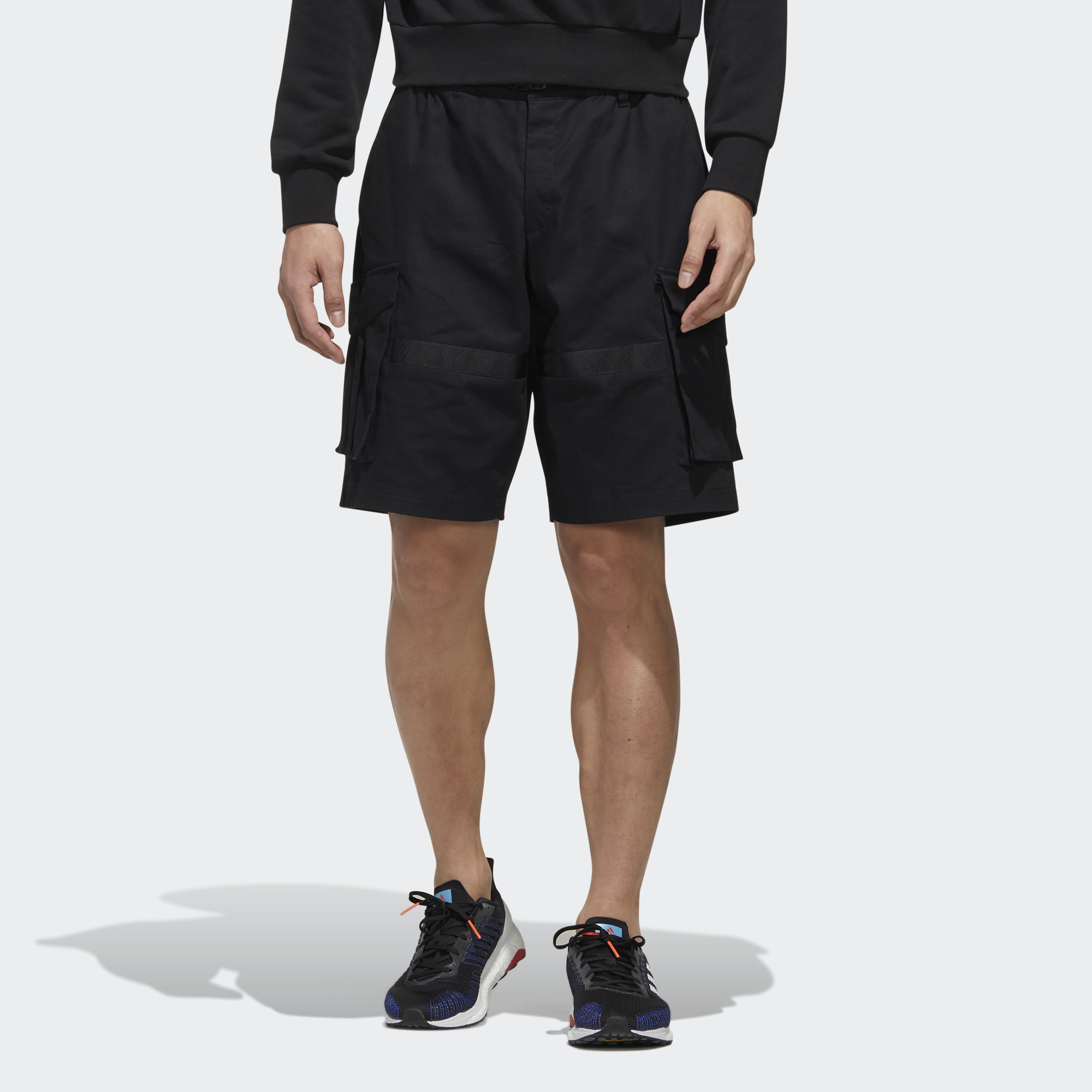 Мужские шорты adidas Ub Shr Cargo (черные) — фото 4