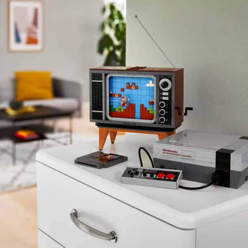 Конструктор LEGO x NINTENDO/ NES 2001-5000pcs 71374 (красно-белый) — фото 7