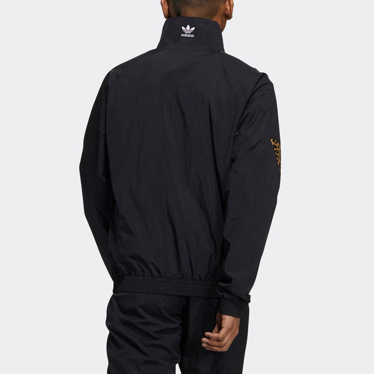 Мужская куртка adidas originals (черная) — фото 4