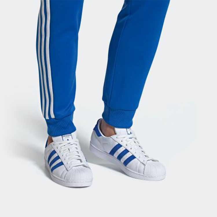 Кеды adidas Superstar (сине-белые) — фото 6