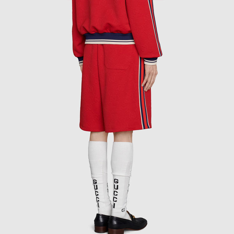 Мужские штаны Gucci SS21 G (красные) — фото 3