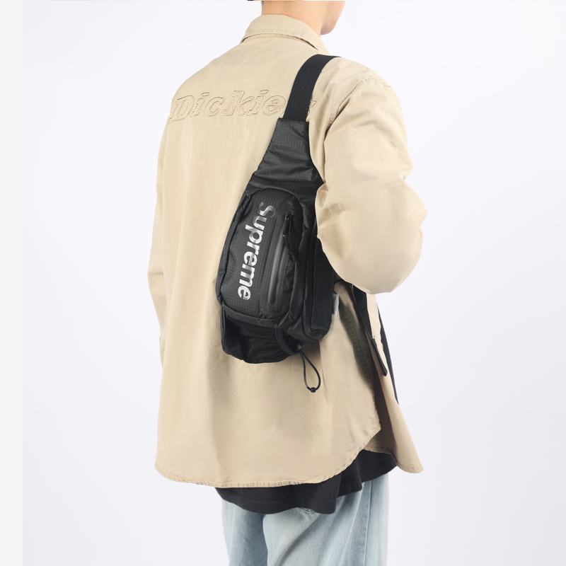Сумка Supreme SS21 Week 1 Sling Bag Logo (многоцветный) — фото 4