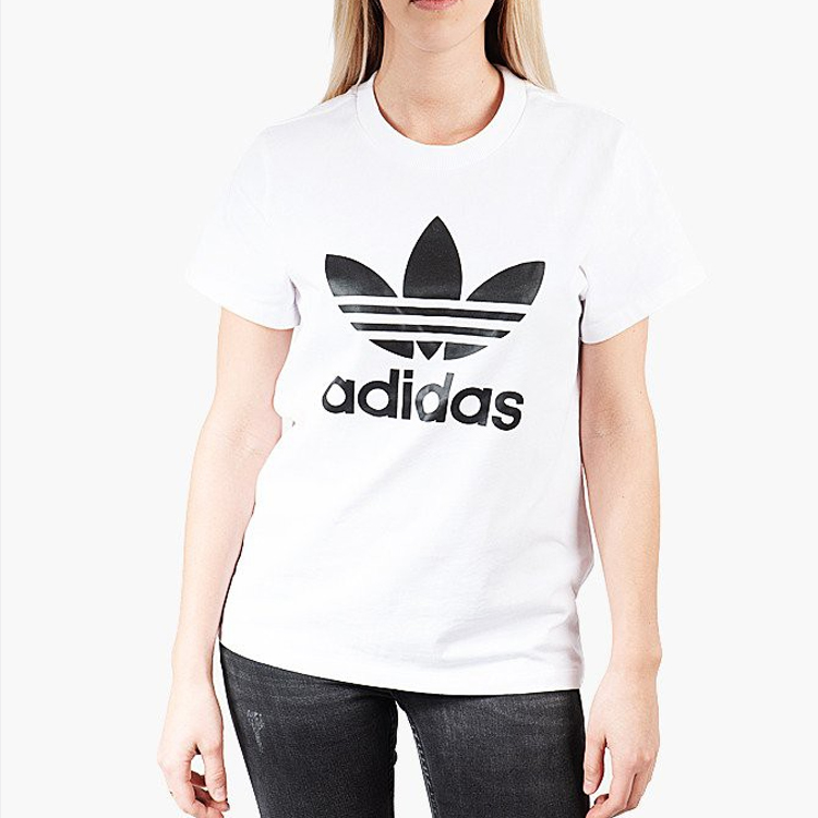 Женская футболка adidas originals (белая) — фото 3