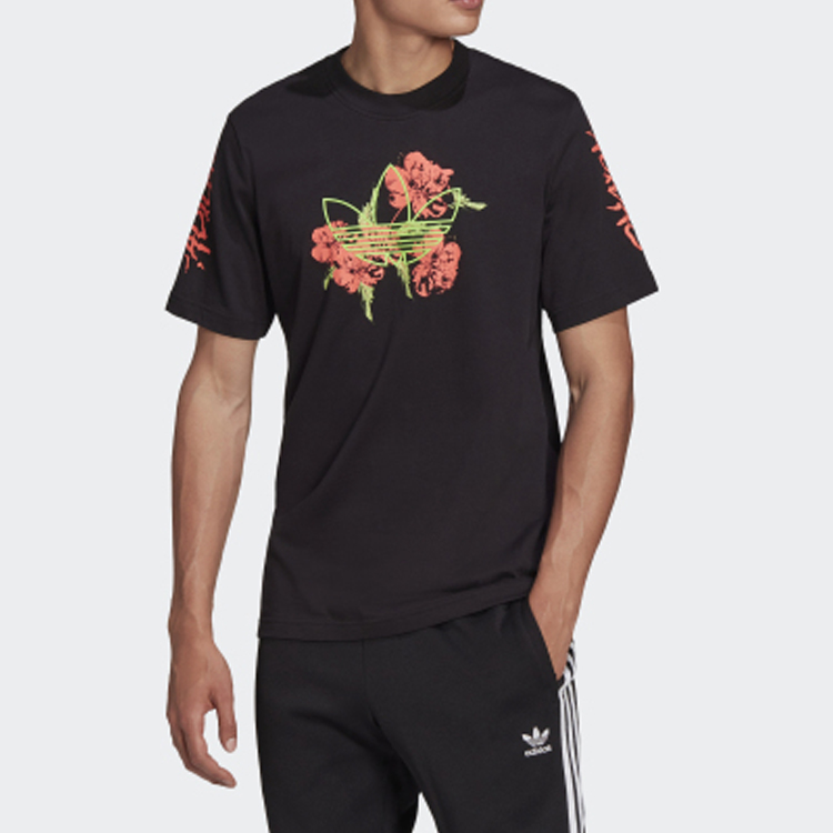 Мужская футболка adidas originals (черный) — фото 3