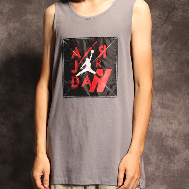 Jordan Basketball Jersey Men’s Gray
