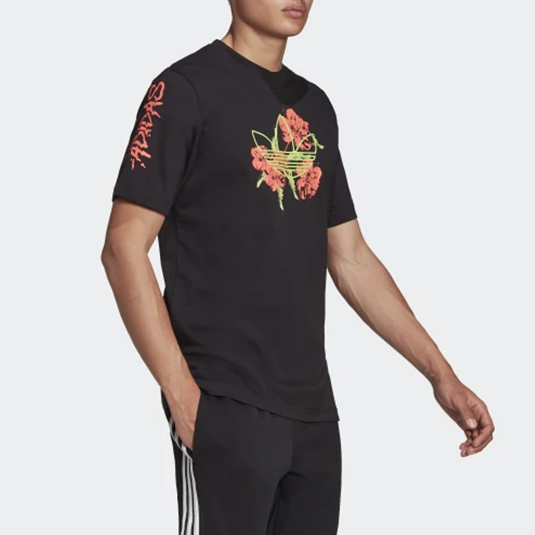 Мужская футболка adidas originals (черный) — фото 4