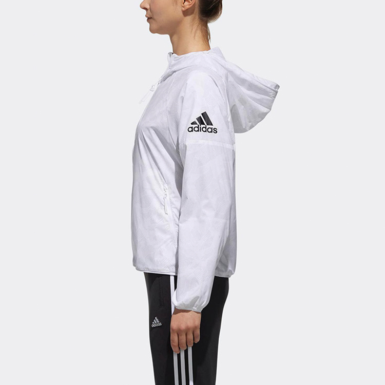 Женская куртка adidas (белая) — фото 5