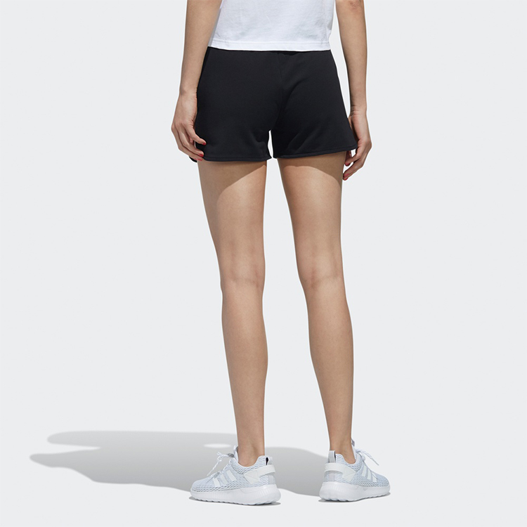 Женские шорты adidas neo W Fv Shorts Logo (черные) — фото 4