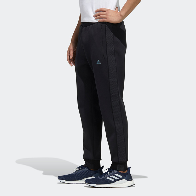 Мужские штаны adidas Wj Pnt Swt (черные) — фото 4