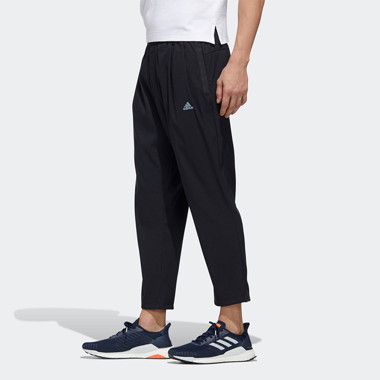 Мужские штаны adidas Wj Pnt Wv Logo (черные) — фото 3