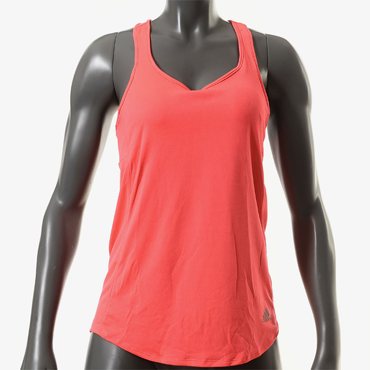 Женская футболка adidas Otr Tank W (черно-красная) — фото 2