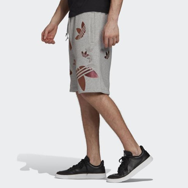 Adidas Originals Trefoil Sports Shorts Men’s Gray