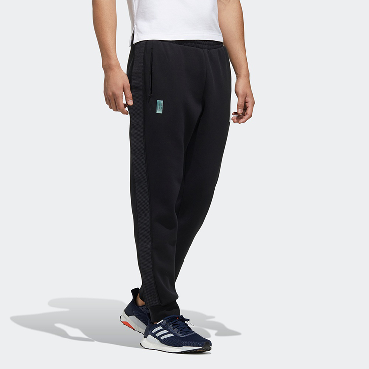 Мужские штаны adidas Wj Pnt Swt (черные) — фото 2