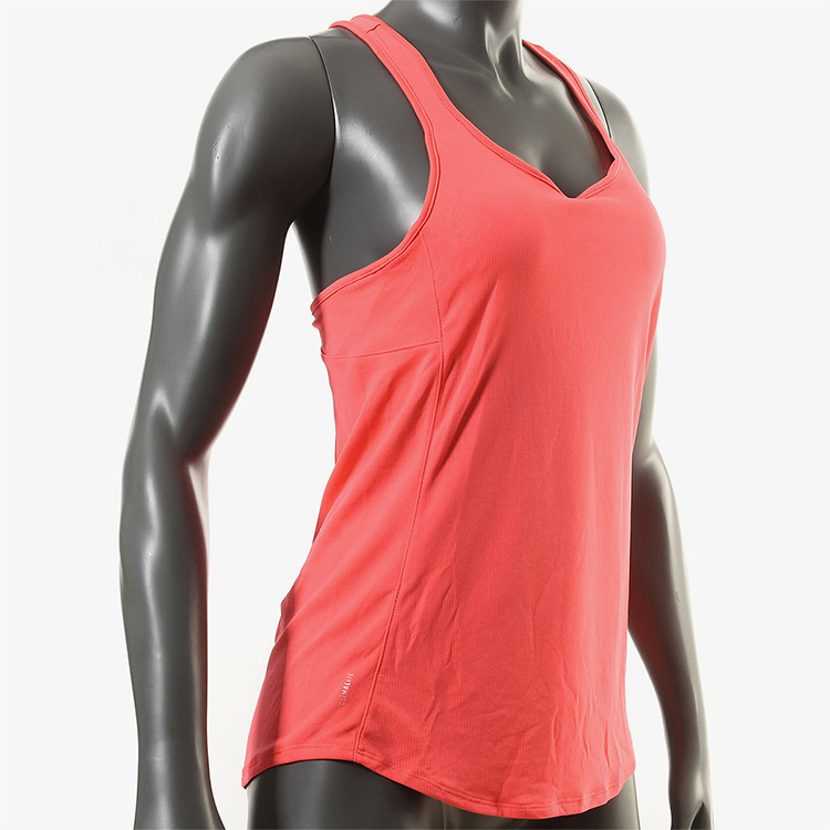 Женская футболка adidas Otr Tank W (черно-красная) — фото 4