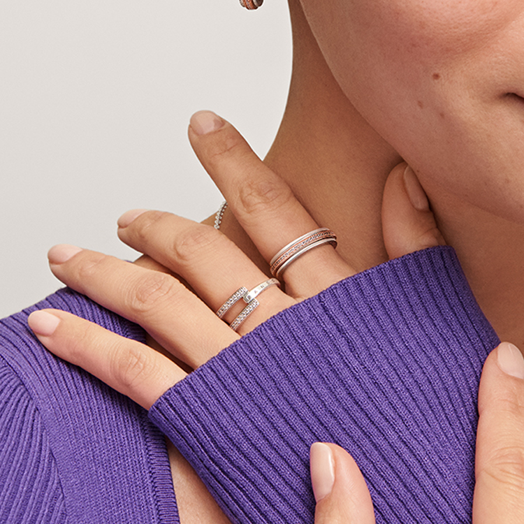 Женское кольцо Pandora Pavé 925 (серебряное) — фото 4