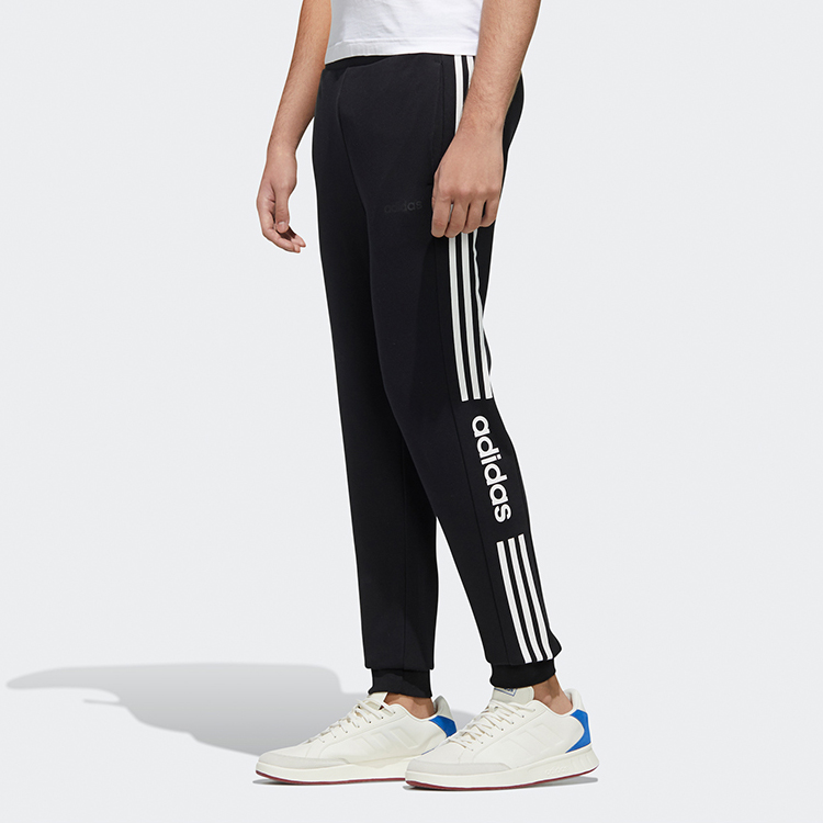 Мужские штаны adidas neo 3s (черные) — фото 3