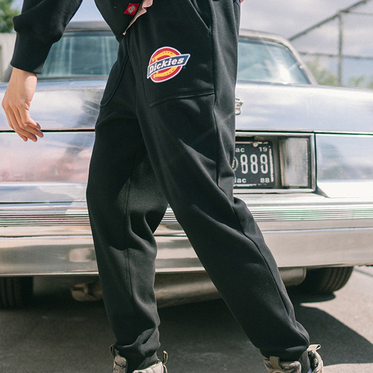 Мужские штаны Dickies Logo (черные) — фото 2