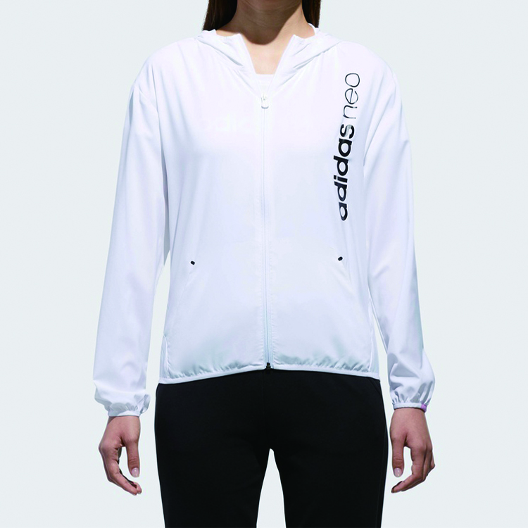 Женские куртка adidas neo (черная) — фото 3