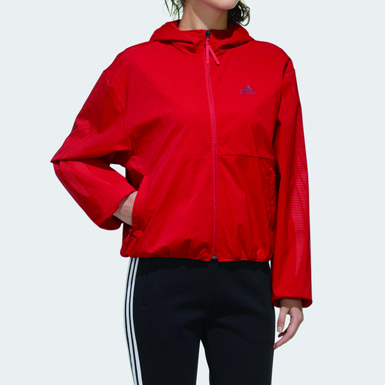 Женская куртка adidas Спортивная (черная) — фото 3