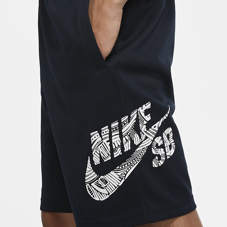 Мужские шорты Nike SB Sunday (темно-сине-черные) — фото 6