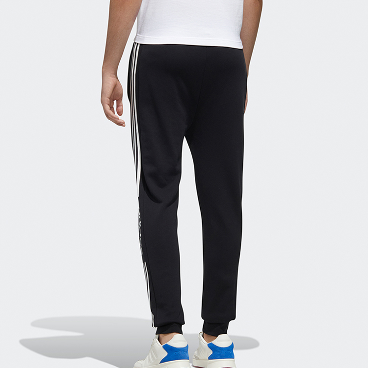 Мужские штаны adidas neo 3s (черные) — фото 5