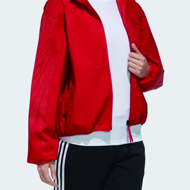 Женская куртка adidas Спортивная (черная) — фото 4