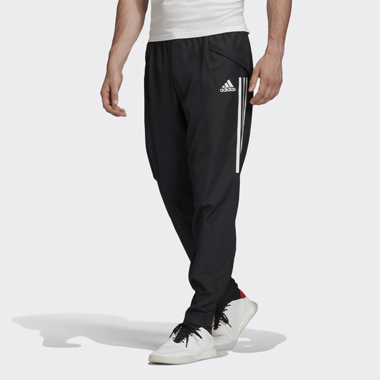 Мужские штаны adidas CON20 PRE PNT (черные) — фото 5