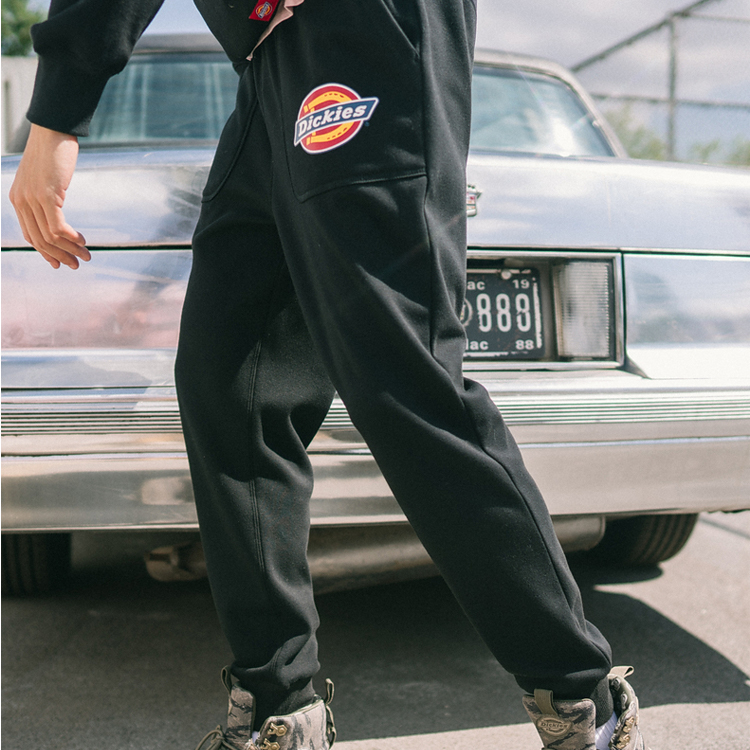 Мужские штаны Dickies Logo (черные) — фото 5