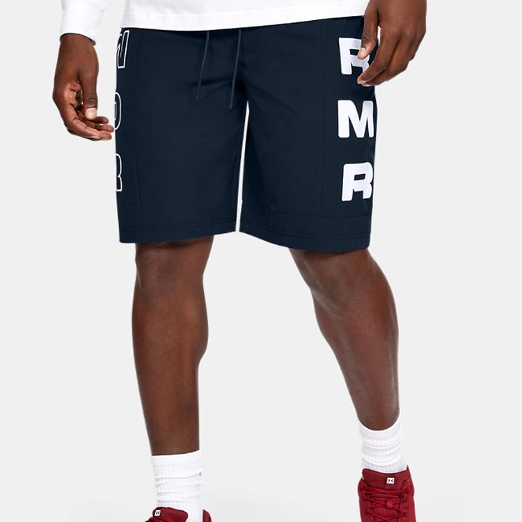 Мужские шорты Under Armour moments (темно-синий) — фото 6