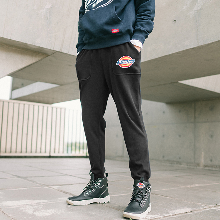 Мужские штаны Dickies Logo (черные) — фото 4