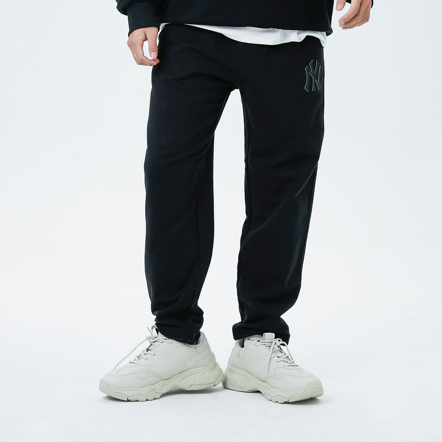 MLB Sports Pants Unisex Black Moderate