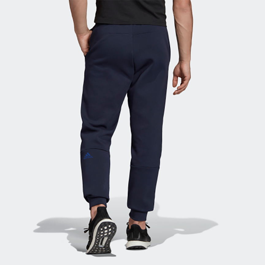 Мужские штаны adidas M MH Plain T P (синие) — фото 3