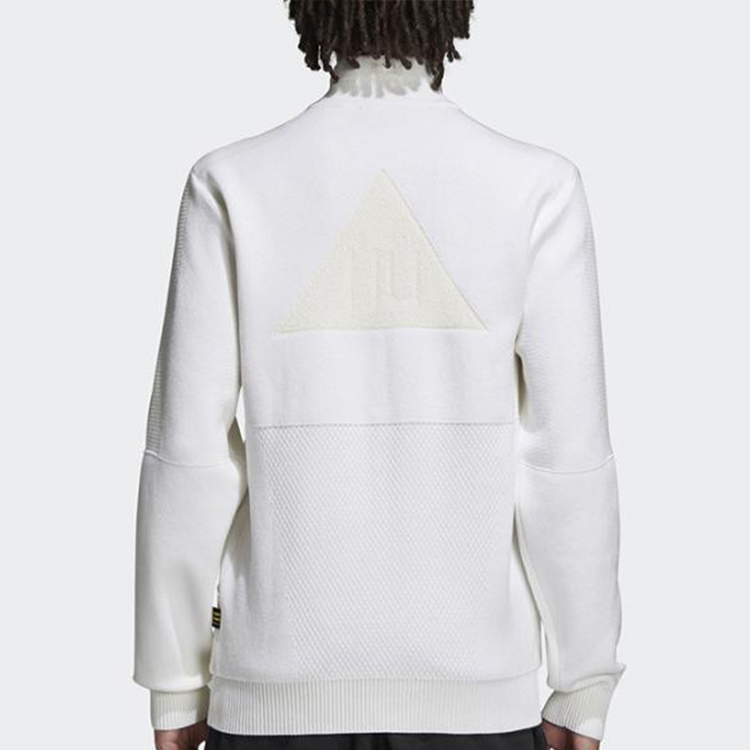Мужская куртка adidas originals x Pharrell Williams Hu (белый) — фото 4