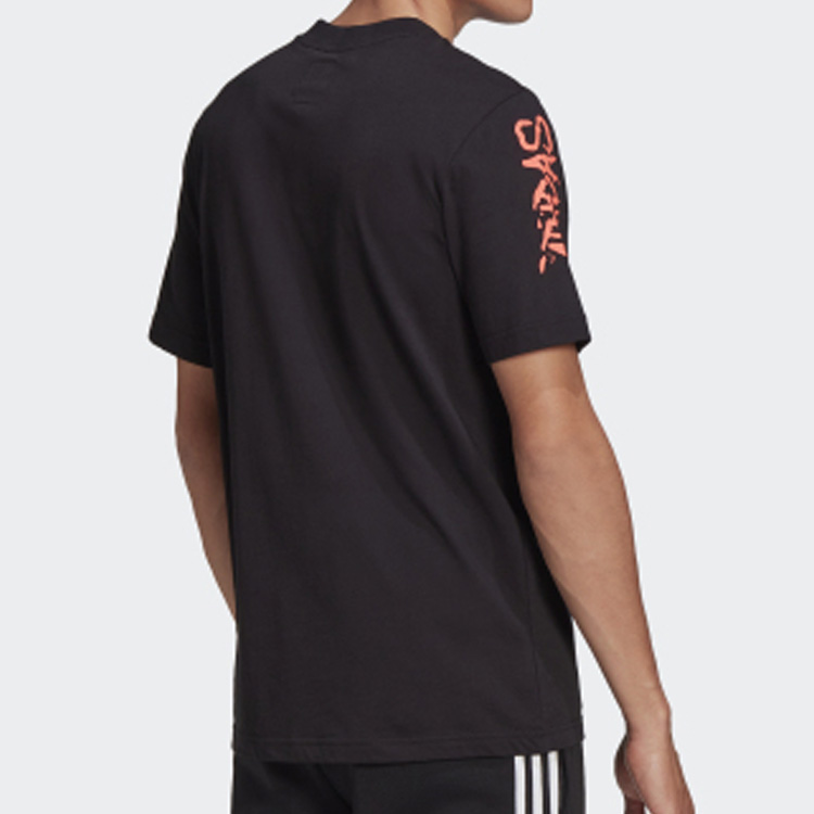 Мужская футболка adidas originals (черный) — фото 5