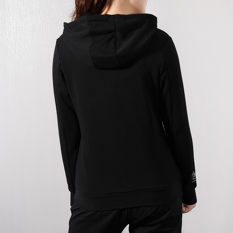 Женское худи adidas neo W Sweat Hd (черное) — фото 4