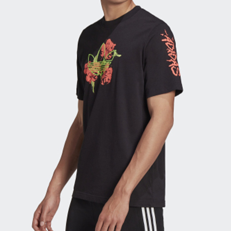 Мужская футболка adidas originals (черный) — фото 6
