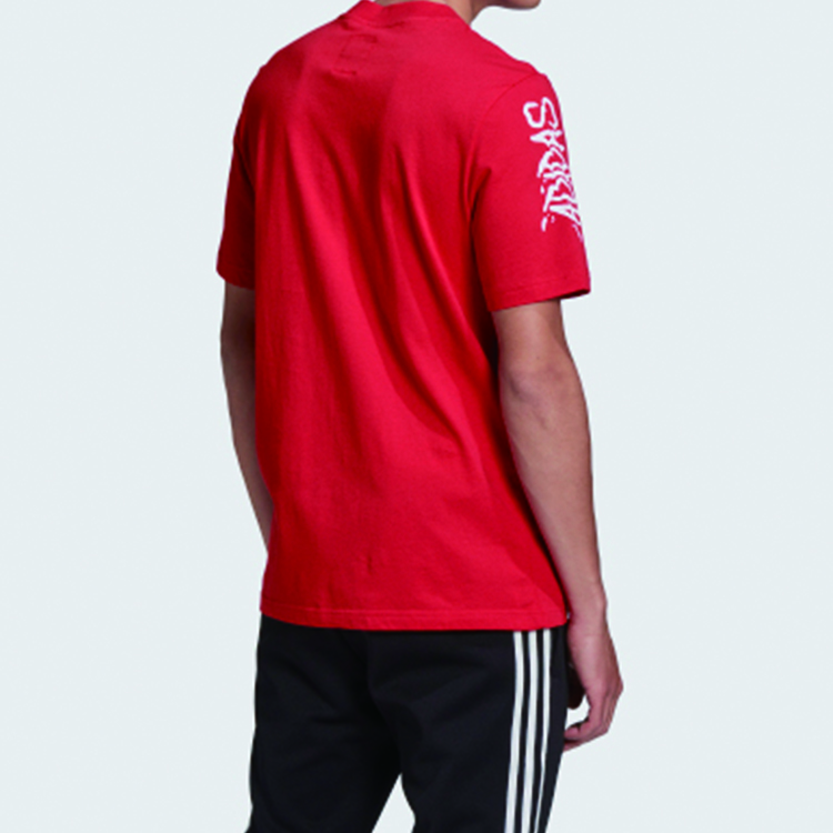Мужская футболка adidas Originals T (розовая) — фото 6