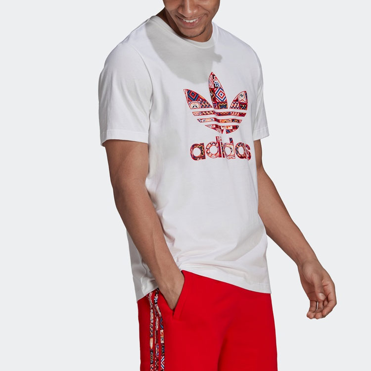 Мужские футболка adidas originals (белая) — фото 3
