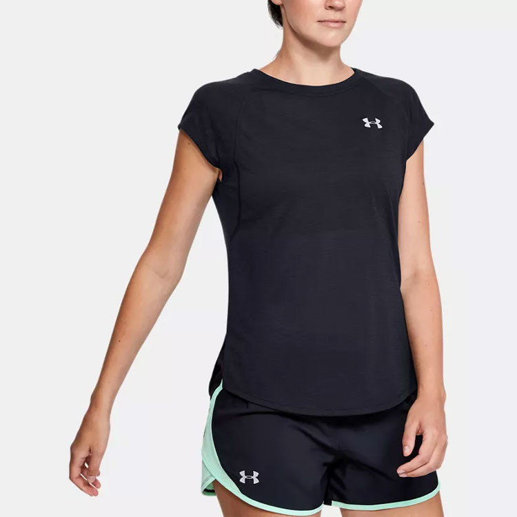 Женская футболка Under Armour T (черная) — фото 4