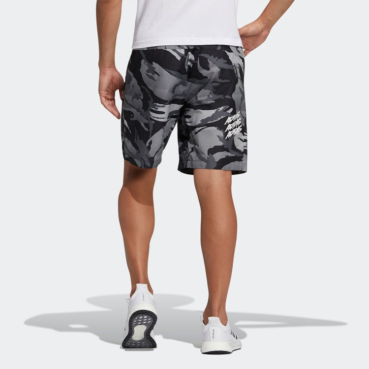 Adidas Sports Shorts Men’s Light Gray White Moderate