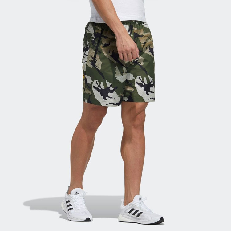 Adidas Sports Shorts Men’s Army Green Moderate