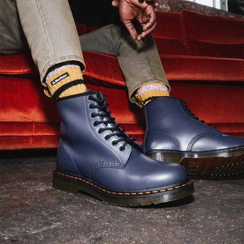 Dr. Martens Dr.Martens 1460 Smooth Leather Lace Up Boots 'Blue'