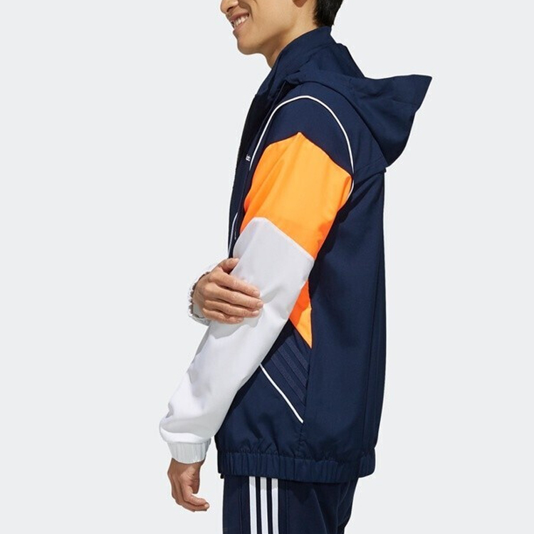 Мужская куртка adidas neo M CS CLBLCKD WB (темно-синяя) — фото 5
