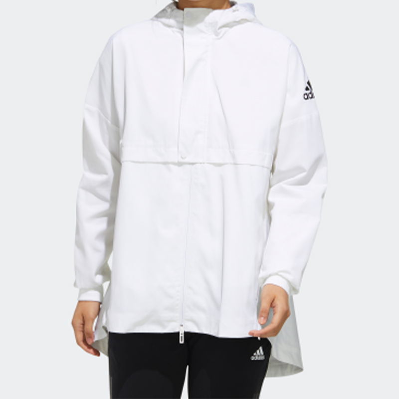 Женская куртка adidas Wmn Wb (белая) — фото 3