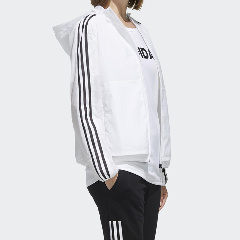 Женская куртка adidas (белая) — фото 4